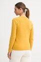 Odzież United Colors of Benetton sweter wełniany 103ME1N23.507 żółty