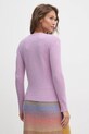 Одяг Вовняний светр United Colors of Benetton 103ME1N23.507 фіолетовий
