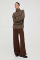 Gestuz sweter wełniany 10906730 beżowy AA00