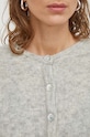American Vintage cardigan din lana VITO19E gri