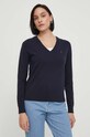 Tommy Hilfiger pulover subtiri bleumarin WW0WW42049