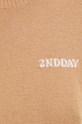 2NDDAY gyapjúkeverék pulóver Lance 2000340408 barna