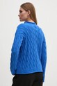 Odjeća Pulover s dodatkom vune United Colors of Benetton 1335D2467 plava