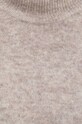 Gestuz sweter wełniany 10909330 beżowy