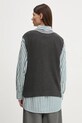 Odzież Renewed bezrękawnik Creative Upcycling Upcycled.Sweater.Vest.5 szary
