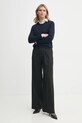 Filippa K pulover de lana 28920.FK bleumarin AA00