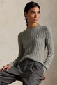 Polo Ralph Lauren sweter z dodatkiem kaszmiru 211971795 szary