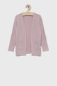 Name it kardigan dziecięcy pozostałe różowy 13192070.VioletIce