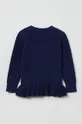 Дитячий бавовняний светер OVS темно-синій