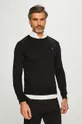 czarny Polo Ralph Lauren - Sweter 710684957008 Męski