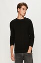 Jack & Jones - Sveter okrúhly čierna 12157344