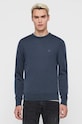 Odzież AllSaints – Sweter MODE MERINO CREW MK129D granatowy