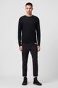 Odzież AllSaints – Sweter MODE MERINO CREW MK129D czarny