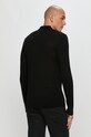 Одяг AllSaints - Лонгслів Mode Merino LS Polo MK005D чорний