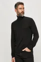 czarny Armani Exchange sweter wełniany Męski