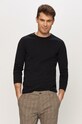 Jack & Jones pulóver sima sötétkék 12157321