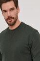 Selected Homme - Hanorac de bumbac 16077366 verde