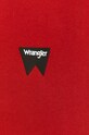 Wrangler - Bavlněná mikina W6589HA47 červená
