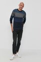 Jack & Jones Sweter 12193492 granatowy AA00