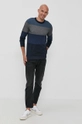 Jack & Jones Sweter granatowy