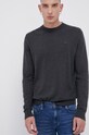 Premium by Jack&Jones Sweter z domieszką kaszmiru szary 12192311