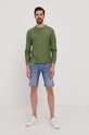 Selected Homme Sweter 16074710 zielony AA00