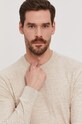 Selected Homme Sweter beżowy 16074710