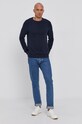 Selected Homme Sweter 16079924 granatowy AA00
