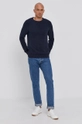 Selected Homme Sweter granatowy