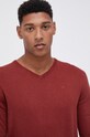 Πουλόβερ Tom Tailor μπορντό 1027300.19346