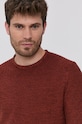 Only & Sons Sweter bordowy 22019979