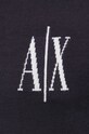 Armani Exchange sweter wełniany 8NZM4R.ZM8AZ.NOS granatowy