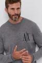сірий Вовняний светр Armani Exchange