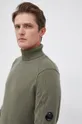 zielony C.P. Company Sweter wełniany