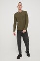 Only & Sons Sweter bawełniany 22016980.OliveNight zielony AA00