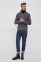 Marc O'Polo Sweter z domieszką wełny M30505560296 szary AA00