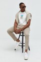 Βαμβακερό πουλόβερ Jack & Jones 12201706.Crockery μπεζ AA00