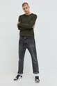 Jack & Jones sweter 12208365.OliveNight zielony AA00