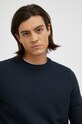 Marc O'Polo sweter z domieszką kaszmiru granatowy M28509260366