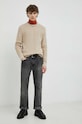 Marc O'Polo sweter bawełniany M20502260380 beżowy AA00