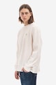 Хлопковый свитер Guess M2BP01.KBB20 бежевый