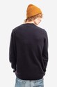Odzież Wood Wood sweter wełniany 10135510.4159 czarny