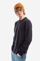 Wood Wood sweter wełniany 10135510.4159 czarny