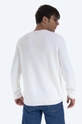 Vlněný svetr A.P.C. Pull Edward WVBAZ-H23059 WHITE  100 % Vlna