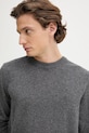 Marc O'Polo sweter z domieszką wełny szary M29514460504
