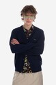 Хлопковый кардиган A.P.C. хлопок тёмно-синий COGDK.H22229