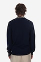 A.P.C. cardigan in cotone COGDK.H22229 blu navy AA00