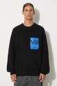 Пуловер A-COLD-WALL* Patch Pocket Knit ACWMK094 BLACK щампа черен ACWMK094