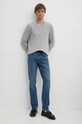 Шерстяной свитер United Colors of Benetton 1002U4407.100.. серый AA00
