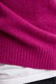 United Colors of Benetton sweter wełniany 103MK1N24.507. różowy